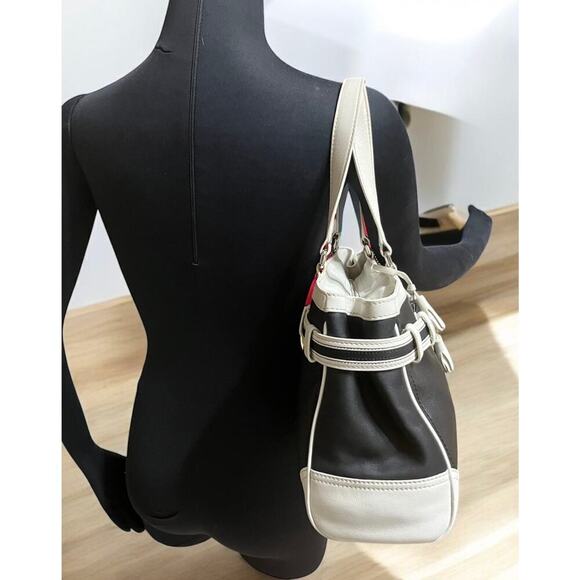 Y2K Coach F10521 Hamilton Leather Satchel Bag - Picture 8 of 15